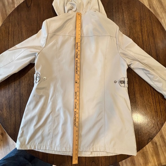 Fennelli London women's silver/grey hooded jacket size 16 - Picture 14 of 16